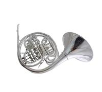 principiantes cuerno francés Instrumentos Musicales De Trompa Doble F/Bb Chapados En Plata Divididos Con Estuche Boquilla