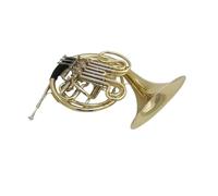 principiantes cuerno francés Trompa Doble 4 Teclas F/Bb Instrumento Musical De Latón Con Estuche