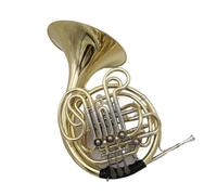 principiantes cuerno francés Trompa Doble De 4 Teclas F/Bb Instrumento Musical De Latón Con Estuche Fuerte Penetración
