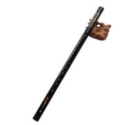 Principiantes Flauta Bambú Flauta de bambú con clave G para principiantes con bolsa de tela portátil para amantes de la música