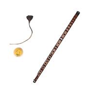 Principiantes Flauta Bambú Flauta de bambú con llave E completa instrumento de viento de madera profesional para principiantes