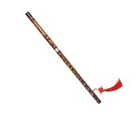 Principiantes Flauta Bambú Flauta de bambú profesional en clave D instrumento tradicional chino de viento madera.