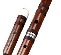 Principiantes Flauta Bambú Flauta de bambú segmentada afinada en E para que los principiantes toquen instrumentos musicales tradicionales chinos