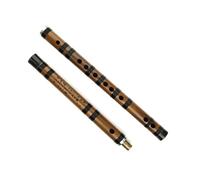 Principiantes Flauta Bambú Flauta de bambú tradicional china con 5 tonos opcionales e instrumentos de viento madera.(G KEY)