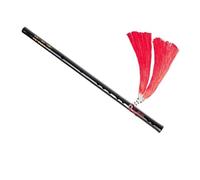 Principiantes Flauta Bambú Flauta travesera de bambú profesional para adultos afinada en E instrumento de flauta travesera con base cero