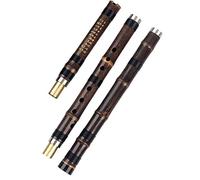 Principiantes Flautas de bambú Flauta De 3 Secciones De Rendimiento Profesional, Instrumento Musical De Flauta Con Agujero De Bambú Púrpura De Revés De Ocho Agujeros Para Principiantes Flautas de bamb