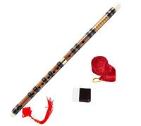 Principiantes Flautas de bambú Flauta De Bambú China, Juntas De Latón, Llave De C/D/E/F/G, Instrumentos Musicales De Viento De Madera Dizi Con Accesorios Flautas de bambú Instrumento Musical (Color :