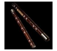 Principiantes Flautas de bambú Flauta De Bambú De 2 Secciones, Flauta Horizontal De Bambú Amargo Profesional Para Principiantes Con Bolsa Protectora Flautas de bambú Instrumento Musical (Color : E)