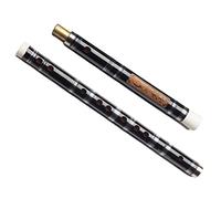 Principiantes Flautas de bambú Flauta De Bambú Negro Estudiante Principiante Flauta Horizontal De Bambú Amargo Profesional Flautas de bambú Instrumento Musical (Color : F)