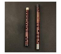 Principiantes Flautas de bambú Flauta De Bambú Profesional De 2 Secciones, Flauta Horizontal De Viento De Madera, Flauta De Bambú Amarga Para Principiantes Flautas de bambú Instrumento Musical (Color