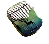 Principiantes Kalimba 17 Kalimba Instrumento Musical Para Principiantes Con Deflexiones De Dedos Que Gradualmente Se Vuelven Verdes(21C)
