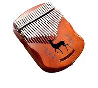 Principiantes Kalimba 17 Kalimba Instrumento Musical Para Principiantes Con Deflexiones De Dedos Que Gradualmente Se Vuelven Verdes(21D)