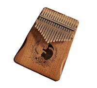 Principiantes Kalimba Piano De Pulgar Con 17 Tonos Para Tocar Con Los Dedos Caja De Afinación Manual Instrumento Kalimba(3)