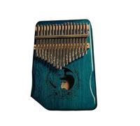 Principiantes Kalimba Piano De Pulgar Con 17 Tonos Para Tocar Con Los Dedos Caja De Afinación Manual Instrumento Kalimba(4)
