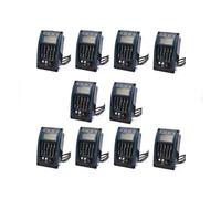 Principiantes pastilla de guitarra acustica 10 Uds. Pastilla De Guitarra De 5 Bandas Para Guitarra Acústica Preamplificador EQ Ecualizador Con Sintonizador Digital Piezas De Guitarra