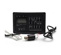 Principiantes pastilla de guitarra acustica 10 Uds. Preamplificador De Guitarra Acústica De 5 Bandas EQ Ecualizador Amplificador De Guitarra Acústica Clásica Sintonizador De Mezcla Digital Pastilla Pi