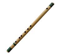 Principiantes/profesionales de bambú indio flautas transversales (C TONO) bansuri instrumentos musicales de viento 48 cm