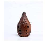 Principiantes Xun de boca completa de diez hoyos Comienzan Tao Xun Instrumento musical de ocarina profesional E/F/G Instrumento de ocarina clave (G)