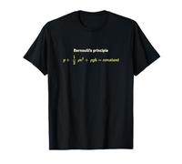 Principio de Bernoulli dinámica fluidos Camiseta