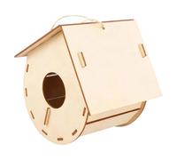 Principio de Física Ayuda para la Enseñanza Juego de Casa para Pájaros de Madera Juego de Construcción de Cobertizo para Pájaros de Fácil Montaje para Niños Proyecto Creativo Educativo