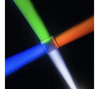 Principio de Prisma de división for proyector Experimental óptico cúbico Brillante hexaédrico, 10x10x10mm, 1 ud.