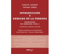 Principios de Derecho Civil. Tomo I. Introducción y Derecho de la persona.