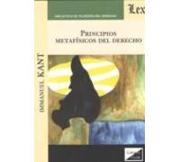 Principios Metafisicos Del Derecho