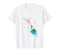 Principito Camiseta gráfica económica, Hombre, Blanco, L