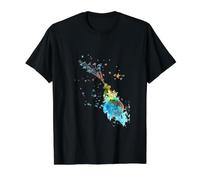 Principito Camiseta gráfica económica, Hombre, Negro, XL