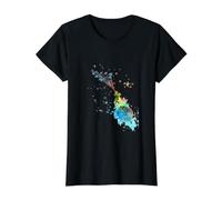 Principito Camiseta gráfica económica, Mujer, Negro, XL