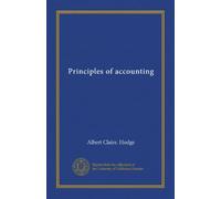 Principles of accounting