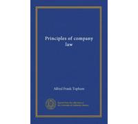 Principles of company law