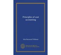 Principles of cost accounting