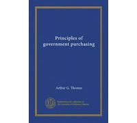 Principles of government purchasing