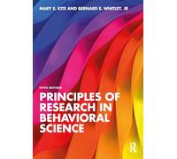 Principles of Research in Behavioral Science: International Student Edition