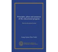 Principles, plans and purposes of the educational program: Recruit educational center