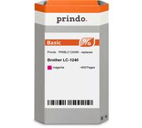 Prindo Basic Cartucho de tinta magenta Original PRIBLC1240M alternativa para Brother LC-1240m