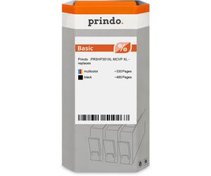 Prindo Basic XL Multipack negro / varios colores Original PRSHP301XL MCVP
