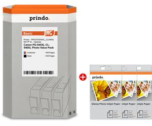 Prindo Basic XL Value Pack negro / varios colores Original PRSCPG545XL_CL546XL MCVP
