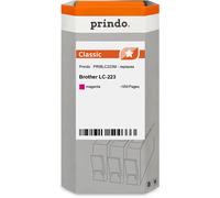 Prindo Classic Cartucho de tinta magenta Original PRIBLC223M alternativa para Brother LC-223M (LC223M)