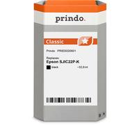 Prindo Classic Cartucho de tinta negro Original PRIES020601