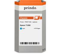 Prindo Classic L Cartucho de tinta cian Original PRIET1292 alternativa para Epson T1292 (C13T12924011)