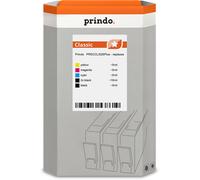 Prindo Classic Multipack negro / cian / magenta / amarillo / Negro (foto) Original PRSCCLI526Plus alternativa para Canon 2x PGI-525Pgbk + 1x CLI-526bk + 1x CLI-526c + 1x CLI-526m + 1x CLI-526y