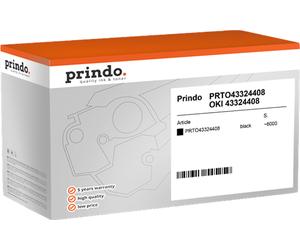 Prindo Classic Tóner negro Original PRTO43324408 alternativa para OKI 43324408