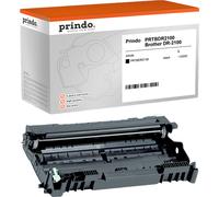 Prindo Classic Unidad de tambor negro Original PRTBDR2100 alternativa para Brother DR-2100