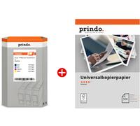Prindo Classic Value Pack negro / cian / magenta / amarillo / Blanco Original PRSBLC3217VALDR MCVP 01