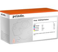 Prindo Classic Value Pack negro / cian / magenta / amarillo Original PRTBTN230 Rainbow