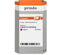 Prindo Classic XL Cartucho de tinta magenta Original PRICCLI551MXL alternativa para Canon CLI-551m XL (6445B001)