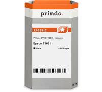 Prindo Classic XL Cartucho de tinta negro Original PRIET1631 alternativa para Epson T1631 (C13T16314010)
