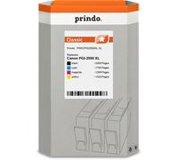 Prindo Classic XL Multipack negro / cian / magenta / amarillo Original PRSCPGI2500XL